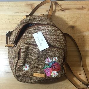 Straw backpack Vera Bradley